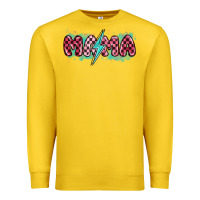 Lemon lightning bolt mama Premium Sweatshirt - MaliasSmallBusiness