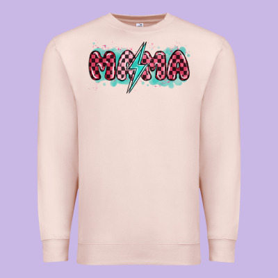 Premium Sweatshirt lightning bolt mama