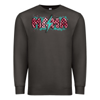 Smoke lightning bolt mama Premium Sweatshirt - MaliasSmallBusiness
