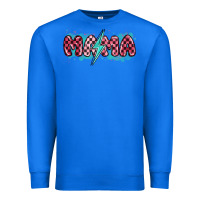 True Royal lightning bolt mama Premium Sweatshirt - MaliasSmallBusiness