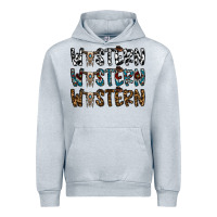 Heather Grey western western western Urban Hoodie - CowhideDigitalArt