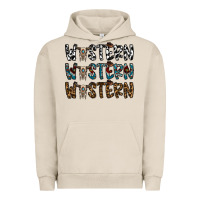 Pigment French Oak western western western Urban Hoodie - CowhideDigitalArt