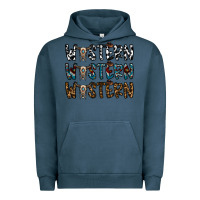 Pigment Midnight Navy western western western Urban Hoodie - CowhideDigitalArt