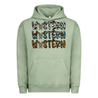 Pigment Oil Green western western western Urban Hoodie - CowhideDigitalArt