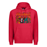 Cardinal thankful mama holstein cow Premium Hoodie - RacoonDesign