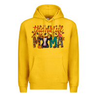 Lemon thankful mama holstein cow Premium Hoodie - RacoonDesign
