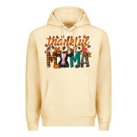 Pina Colada thankful mama holstein cow Premium Hoodie - RacoonDesign