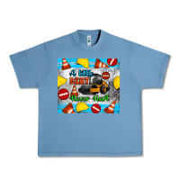 Pebble Blue a little dirt never hurt steam roller tumbler Urban Heavy Tee - Artiststas