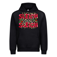 Black Sleigh Girl Sleigh Urban Hoodie - FaDigitalArtStudio