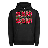 Pigment Black Sleigh Girl Sleigh Urban Hoodie - FaDigitalArtStudio
