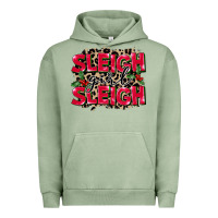 Pigment Oil Green Sleigh Girl Sleigh Urban Hoodie - FaDigitalArtStudio