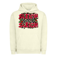 Pigment Pistachio Sleigh Girl Sleigh Urban Hoodie - FaDigitalArtStudio