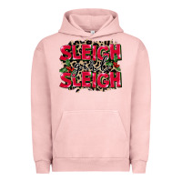 Pigment Salmon Sleigh Girl Sleigh Urban Hoodie - FaDigitalArtStudio