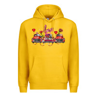 Lemon valentine's day farm trucks farm animals Premium Hoodie - FaDigitalArtStudio