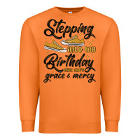 Carrot stepping into my birthday with god s grace and mer Premium Sweatshirt - MaliasSmallBusiness