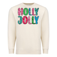 Sandshell holly jolly Premium Sweatshirt - MaliasSmallBusiness