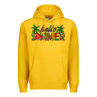 Lemon hello summer Premium Hoodie - CowhideDigitalArt