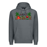 Rock hello summer Premium Hoodie - CowhideDigitalArt