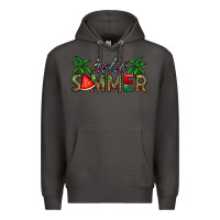Smoke hello summer Premium Hoodie - CowhideDigitalArt