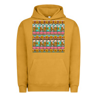Pigment Peanut Butter school teacher seamless pattern Urban Hoodie - HRA Design Shop