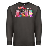 Smoke love coffee cups Premium Sweatshirt - MaliasSmallBusiness