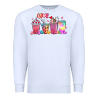 White love coffee cups Premium Sweatshirt - MaliasSmallBusiness