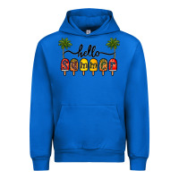 Cobalt 1hello summer Urban Hoodie - CowhideDigitalArt