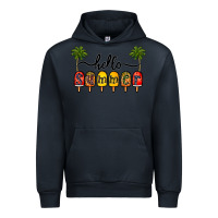 Navy 1hello summer Urban Hoodie - CowhideDigitalArt