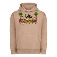 Pigment Burro 1hello summer Urban Hoodie - CowhideDigitalArt