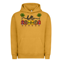 Pigment Peanut Butter 1hello summer Urban Hoodie - CowhideDigitalArt