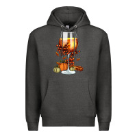 Charcoal Heather Thanksgiving Fall Premium Hoodie - FaDigitalArtStudio