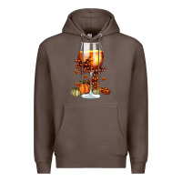 Coffee Thanksgiving Fall Premium Hoodie - FaDigitalArtStudio