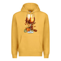 Mustard Thanksgiving Fall Premium Hoodie - FaDigitalArtStudio