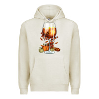 Oatmeal Heather Thanksgiving Fall Premium Hoodie - FaDigitalArtStudio