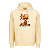 Pina Colada Thanksgiving Fall Premium Hoodie - FaDigitalArtStudio