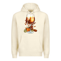 Sandshell Thanksgiving Fall Premium Hoodie - FaDigitalArtStudio