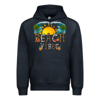 Navy beach vibes Urban Hoodie - CowhideDigitalArt