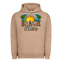 Pigment Burro beach vibes Urban Hoodie - CowhideDigitalArt