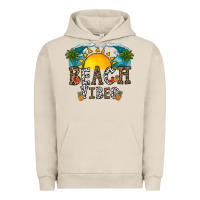 Pigment French Oak beach vibes Urban Hoodie - CowhideDigitalArt