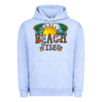 Pigment Grape Ice beach vibes Urban Hoodie - CowhideDigitalArt