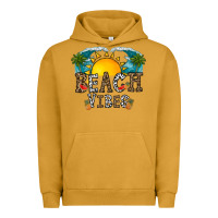 Pigment Peanut Butter beach vibes Urban Hoodie - CowhideDigitalArt