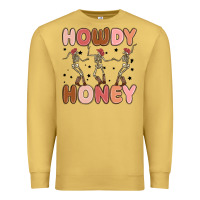 Antique Gold howdy honey Premium Sweatshirt - MaliasSmallBusiness