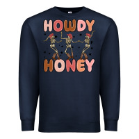 Navy howdy honey Premium Sweatshirt - MaliasSmallBusiness