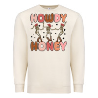 Sandshell howdy honey Premium Sweatshirt - MaliasSmallBusiness