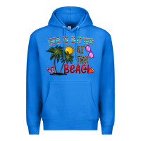 True Royal life is better at the beach Premium Hoodie - CowhideDigitalArt
