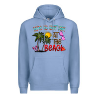Colony Blue life is better at the beach Premium Hoodie - CowhideDigitalArt
