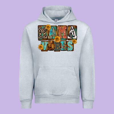 Western Mama Vibes Urban Hoodie Designed By Fadigitalartstudio