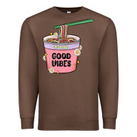 Chestnut instant good vibes noodles Premium Sweatshirt - MaliasSmallBusiness