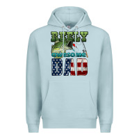 Blue Mist reely awesome dad Premium Hoodie - HRA Design Shop