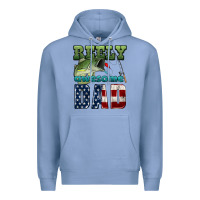 Colony Blue reely awesome dad Premium Hoodie - HRA Design Shop